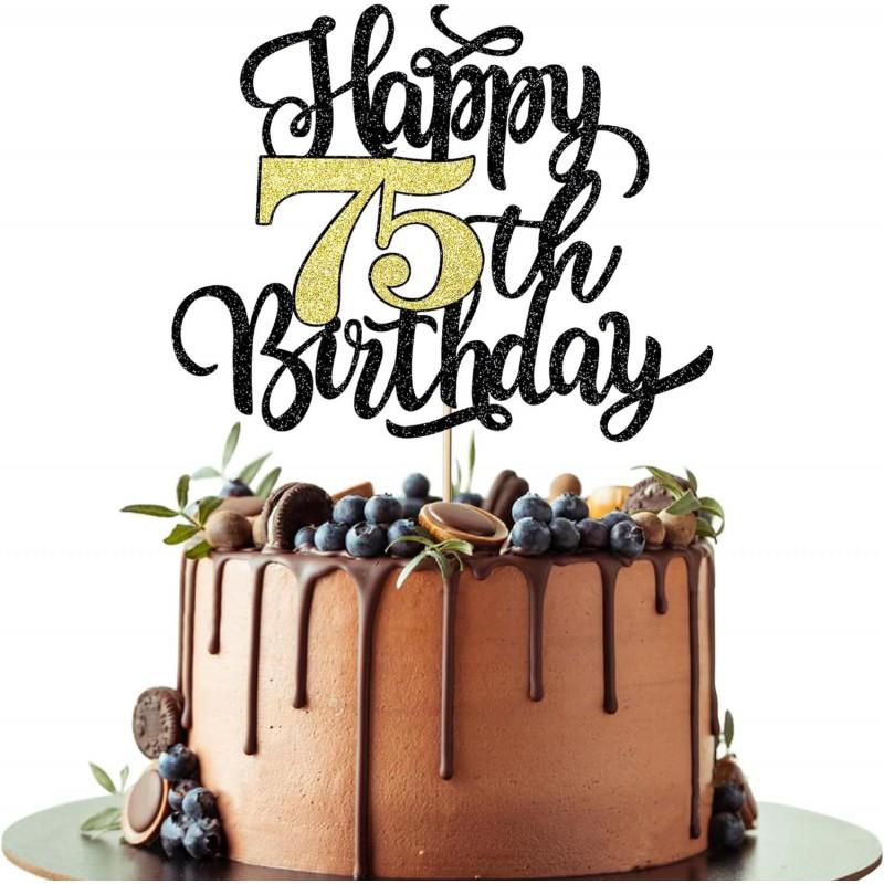 Birthday Cake TopperHappy Paper Decor Party Celebration