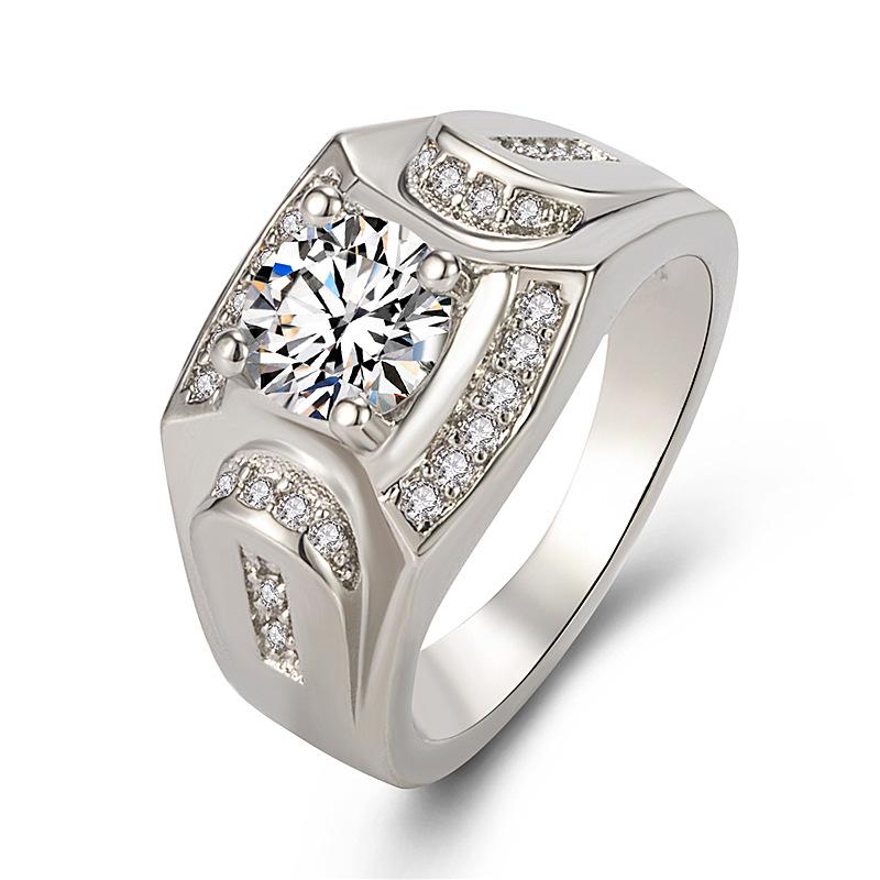 Новое мужское кольцо, властное деловое мужское кольцо, широкое кольцо версии