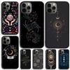 Лунное Полнолуние Колдовская Тайна Тотем Чехол для Телефона Для iPhone 17 Air 13 12 14 15 16 Чехол Для Apple Pro Max Plus