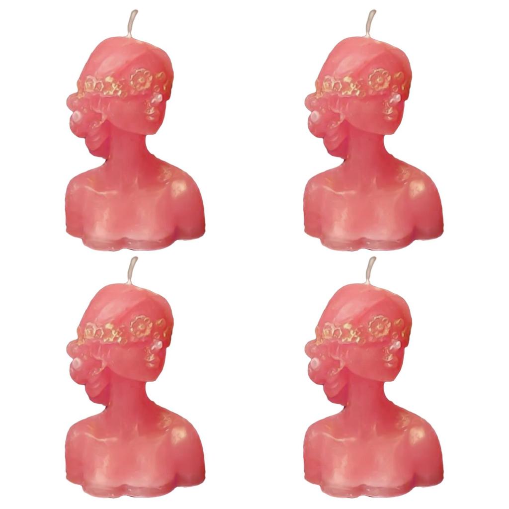 Blind Folded Fortuna Figure Candle Hecate Jyotish Mystic Mall Decorative Soy Blend Wax Candle
