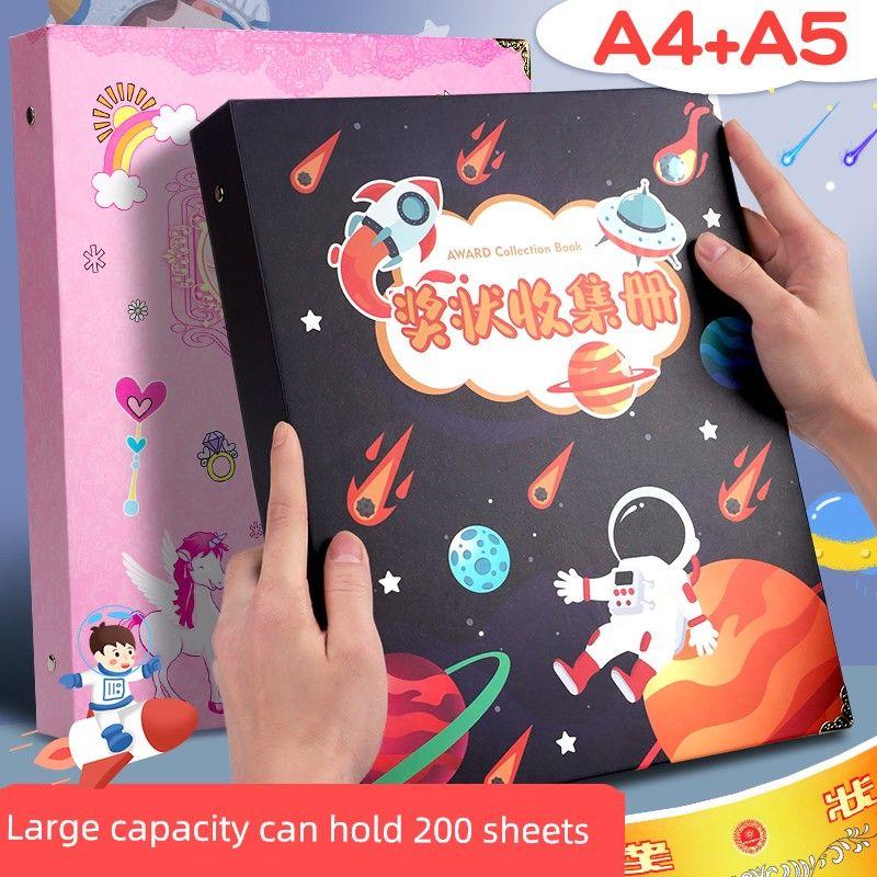 Large Certificate Wall-Mounted Display Award Collection Book
