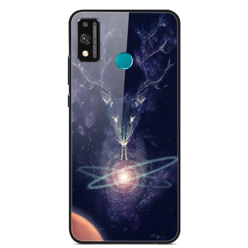 Tempered Glass Case For Huawei Honor 9X Lite Case Cover Bumper on Honor 9X Lite 2020 9XLite 9 X light Case Hard Back Cover