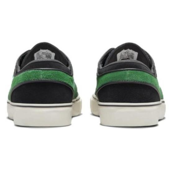 Nike SB Stefan Janoski OG+ Унисекс Прочные Дышащие Низкие Скейт-Кеды Зеленый Черный DV5475-300