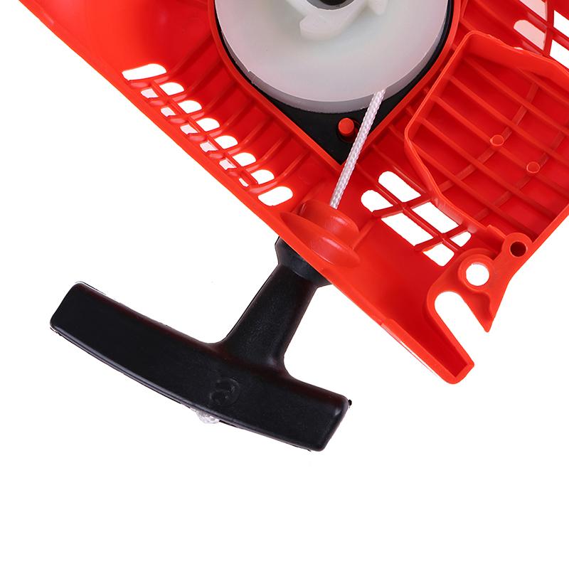 Red Recoil Pull Starter For Chinese Chainsaw 4500 5200 5800 45 52Cc 58Cc