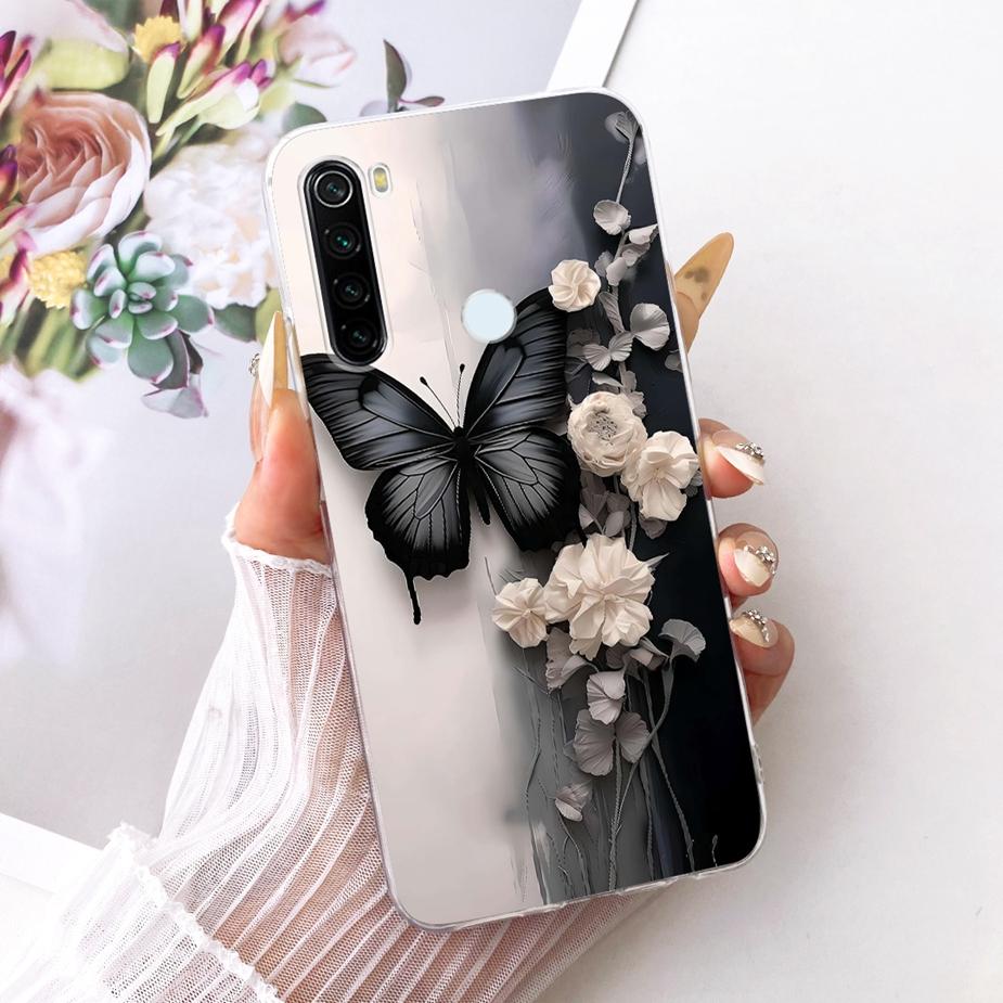 Для Xiaomi Redmi Note 8 Note8 T Чехол Новый Роскошный Расписной Чехол Мягкий Тонкий Чехол для Телефона Для Xiaomi Redmi Note 8 Pro Note8 2021 Fundas