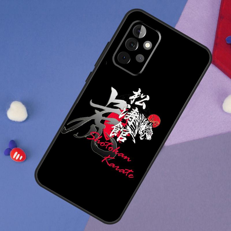Чехол для Samsung Galaxy с символом Шотокан Каратэ A54 A34 A24 A14 A53 A33 A23 A13 A52 A32 A22 A12 A51 A71 A52S