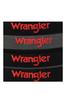 WRANGLER Men's Boxer Briefs Set 22055 Black Gray Cotton 4 Pack