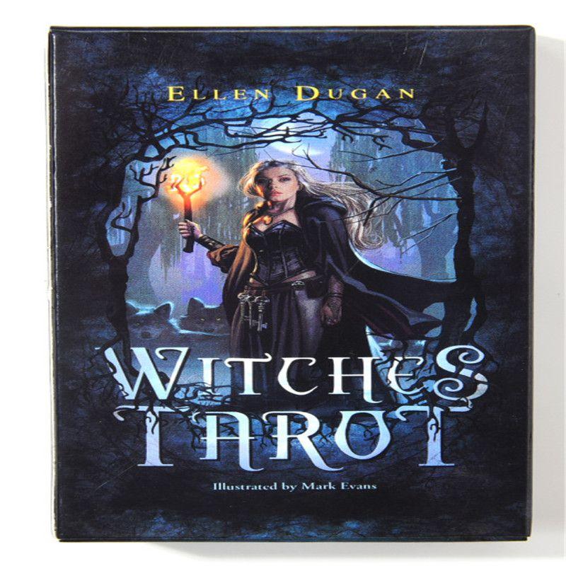 Завораживающая колода карт Таро на английском языке с потрясающими визуальными эффектами и яркими цветами для магических игр