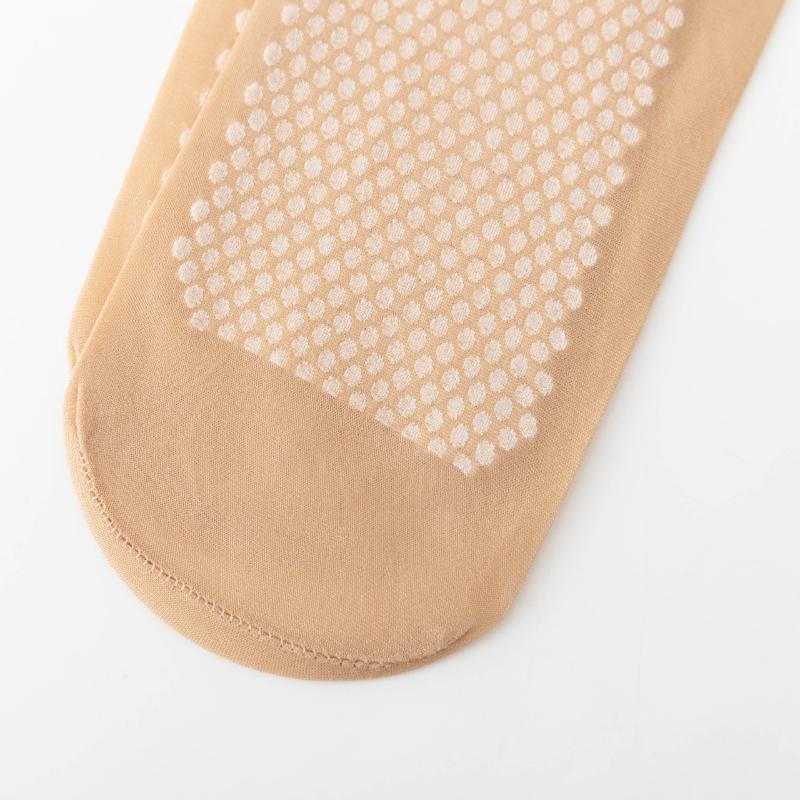 5/10 Pairs Women's Upgraded Ruffled Socks Cotton Soled Massage Socks Ultra-Thin Non-Slip Anti-Snatch Mid-calf Socks Lot