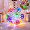 Новый ! Светодиодный брелок-клавиатура Игрушки-антистресс Сенсорная игрушка для снятия стресса Брелок-клавиатура Игрушка-фиджет для взрослых