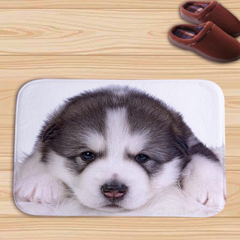 Коврик для входной двери с принтом корги, ковер для спальни, гостиной, коридора, нескользящий ковер для домашнего животного, щенка, балкона, домашний ковер