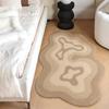 Irregular Carpets For Living Room Modern Style Bedroom Decor Carpet Thicken Lounge Anti-Slip Floor Mat Fluffy Plush Bedside Rug