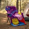 1pc Peppa Pig8 Theme Blanket - Digital Print, Polyester, Cozy for All Seasons, Perfect for Outdoor, Camping, and Travel