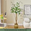 Silk Turtle Back Potted Plant: Indoor Floral Decoration for Weddings, Homes, and Windows