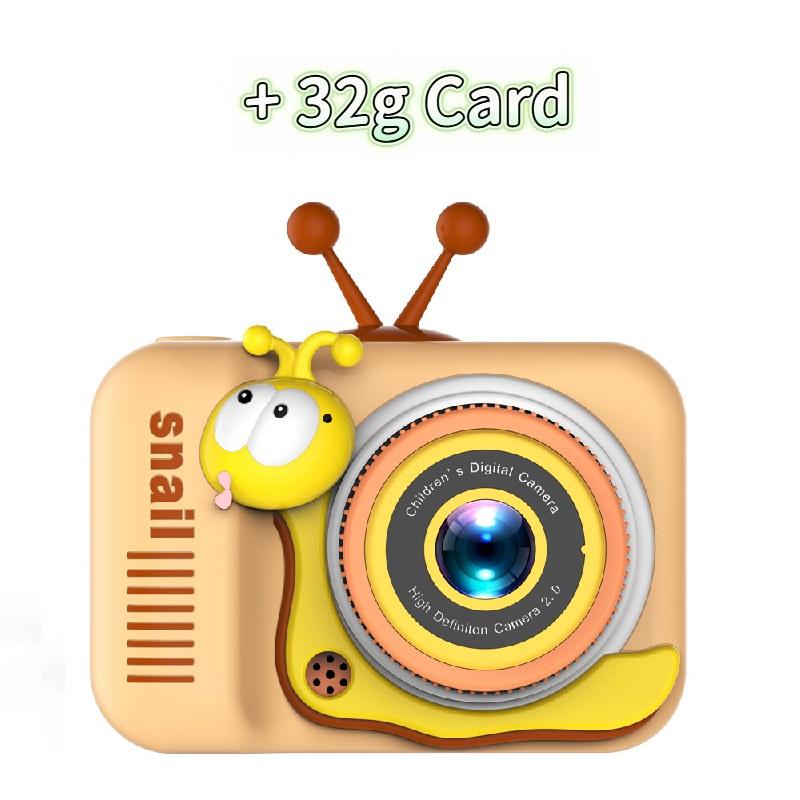 Детская камера Цифровая камера 20 МП Камера для детей Селфи 4-кратный цифровой зум 2,0-дюймовый экран Двойные линзы