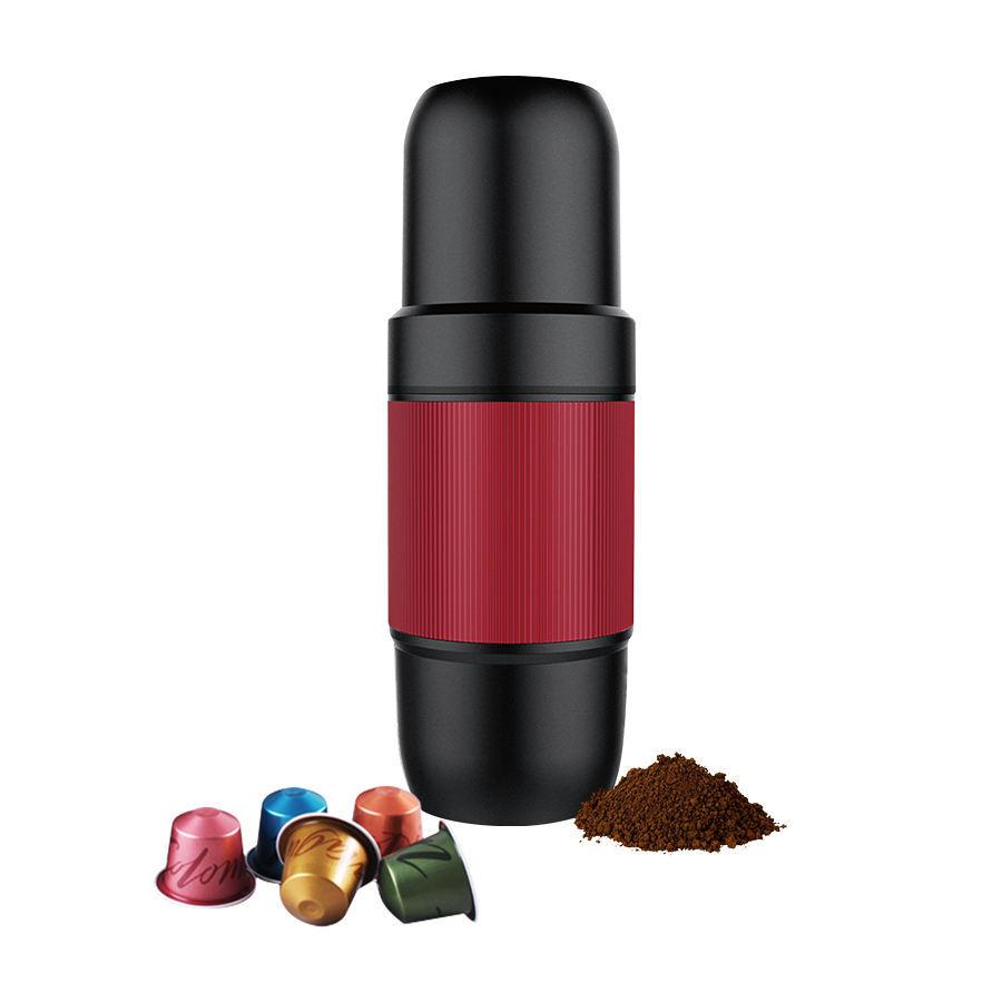 Портативная кофеварка эспрессо, улучшенная версия Minipresso, мини-кофемашина для путешествий, идеально подходит для кемпинга, путешествий и офиса