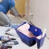 Dark Blue Painting Bucket Easy-Grip Holding Paint Cup Handheld Paint Cup  Paint Supplies