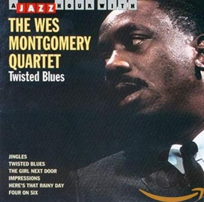 CD MONTGOMERY, WES -QUARTET- - Twisted Blues JHR73569 Jazz Hour 1993 Европа Джаз Б/У