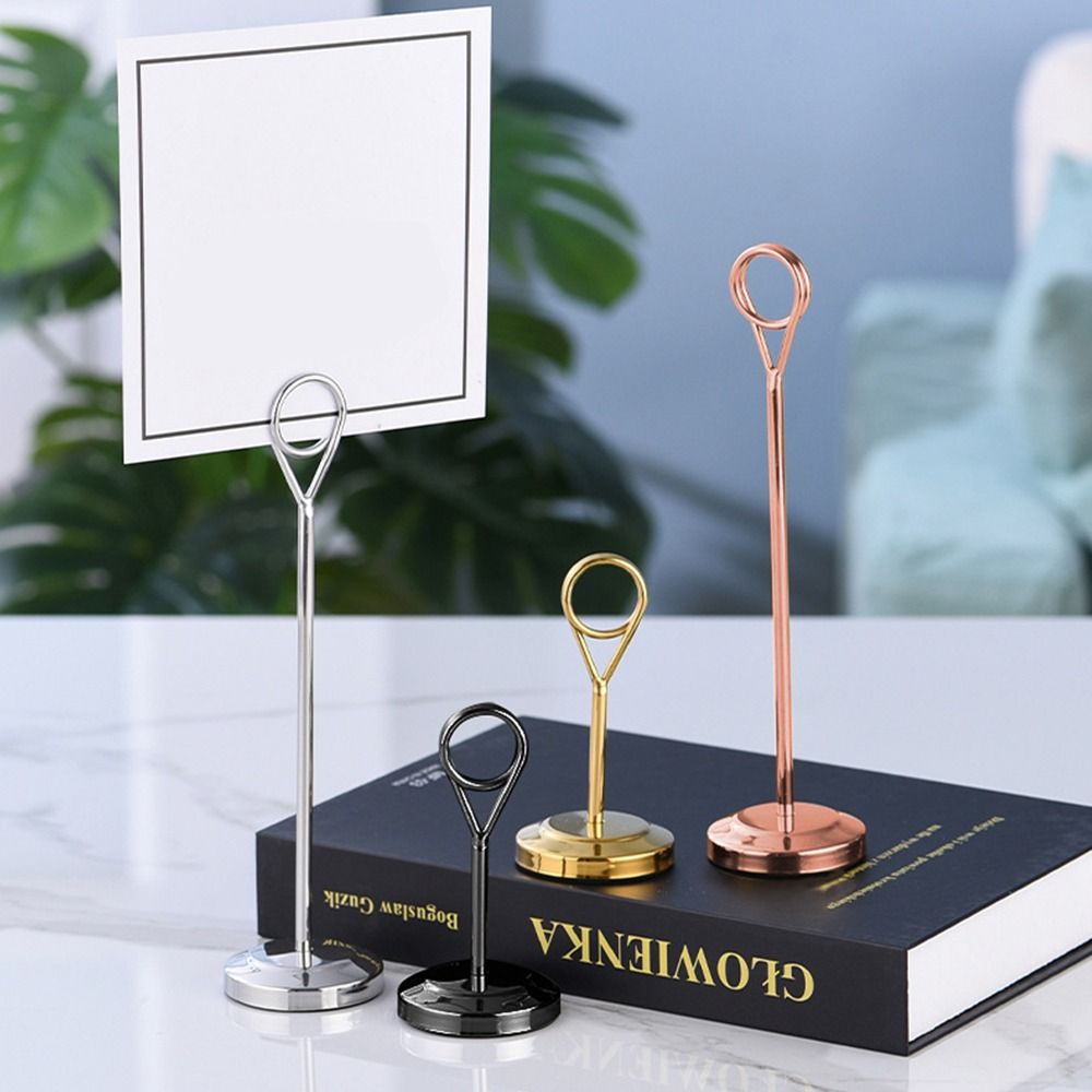 Memo Postcard Picture Clip Note Clamp Students Gift Paper Stand Photo Clip  Party Supplies