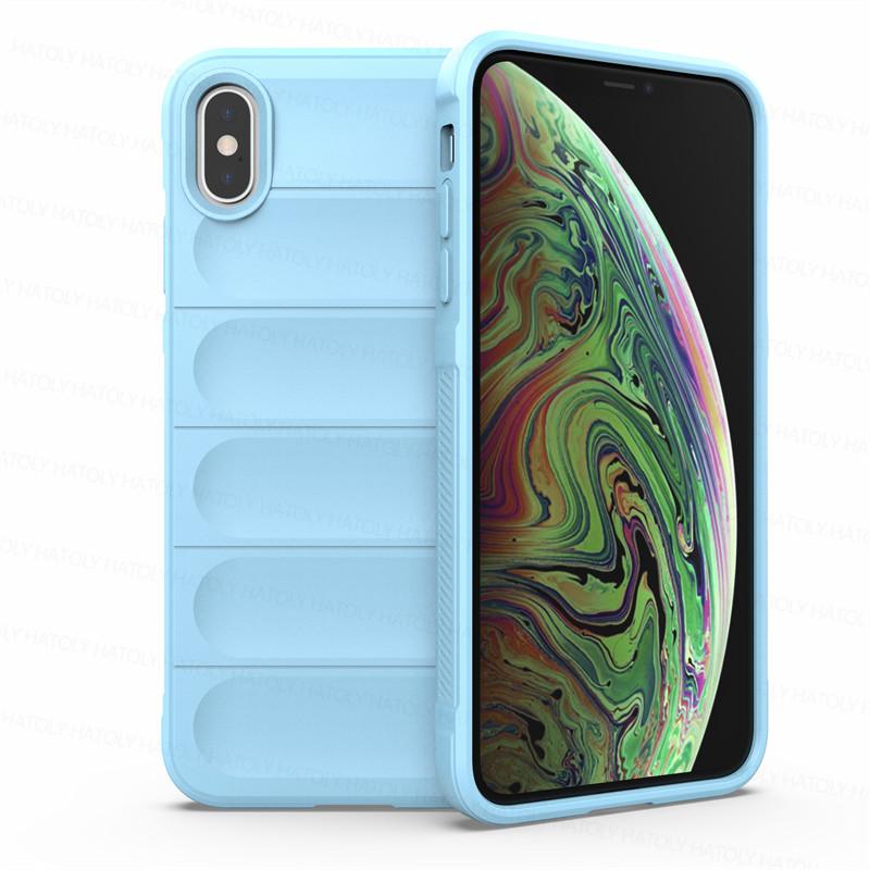Для iPhone XS Max чехол, приятный на ощупь, ударопрочный, силиконовый, TPU, задняя крышка для iPhone X XR XS Max, чехол Fundas для iPhone XS Max