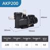 Daiwei Pool Water Filtration & Circulation Pump with Hair Collector for Swimming Pools and Bathtubs