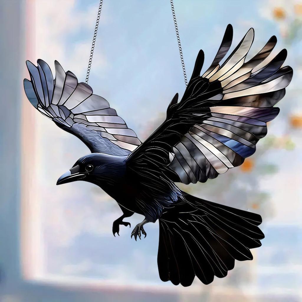 Расписной акриловый подвесной светильник, радующий глаз праздничными украшениями для дома и сада