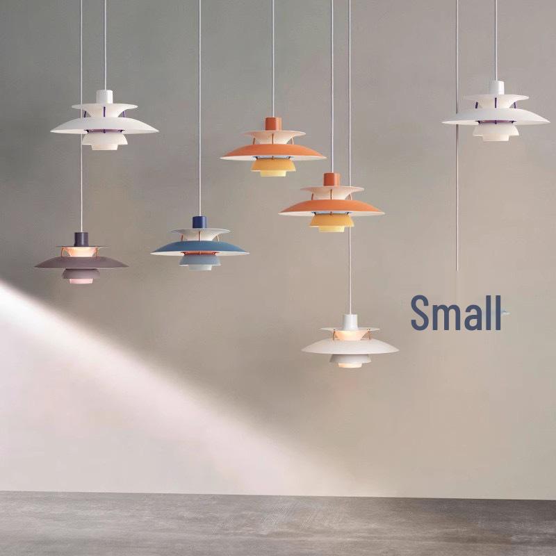 Скандинавский подвесной светильник PH5 - Современный минималистичный алюминиевый дизайн для гостиной, спальни и обеденных зон