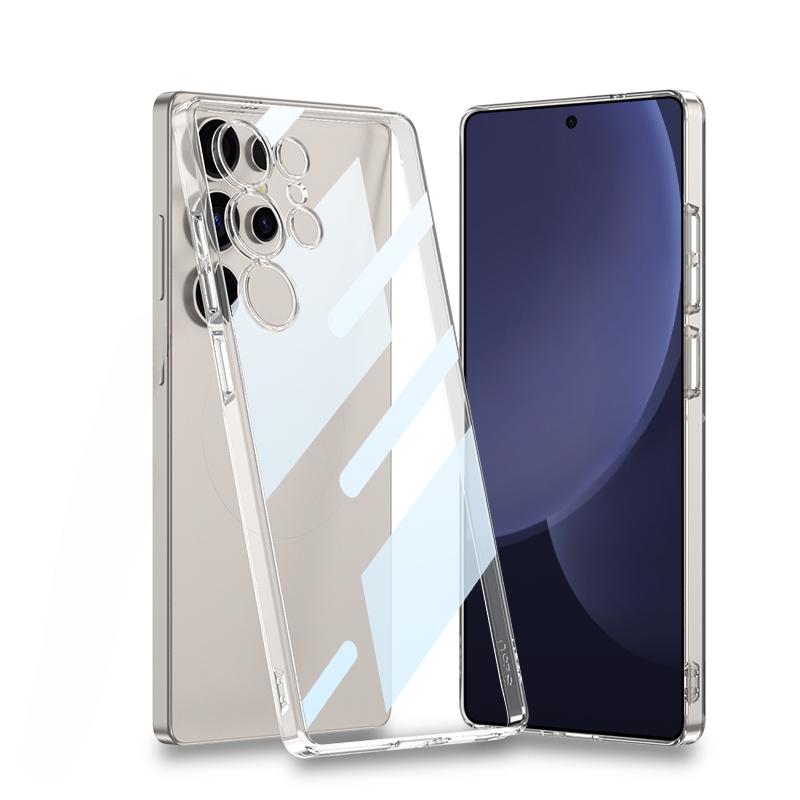Galaxy S25 Ultra Electrifying Clear Phone Case for Samsung Galaxy S25 Ultra Hard Shell Transparent Protective Cover