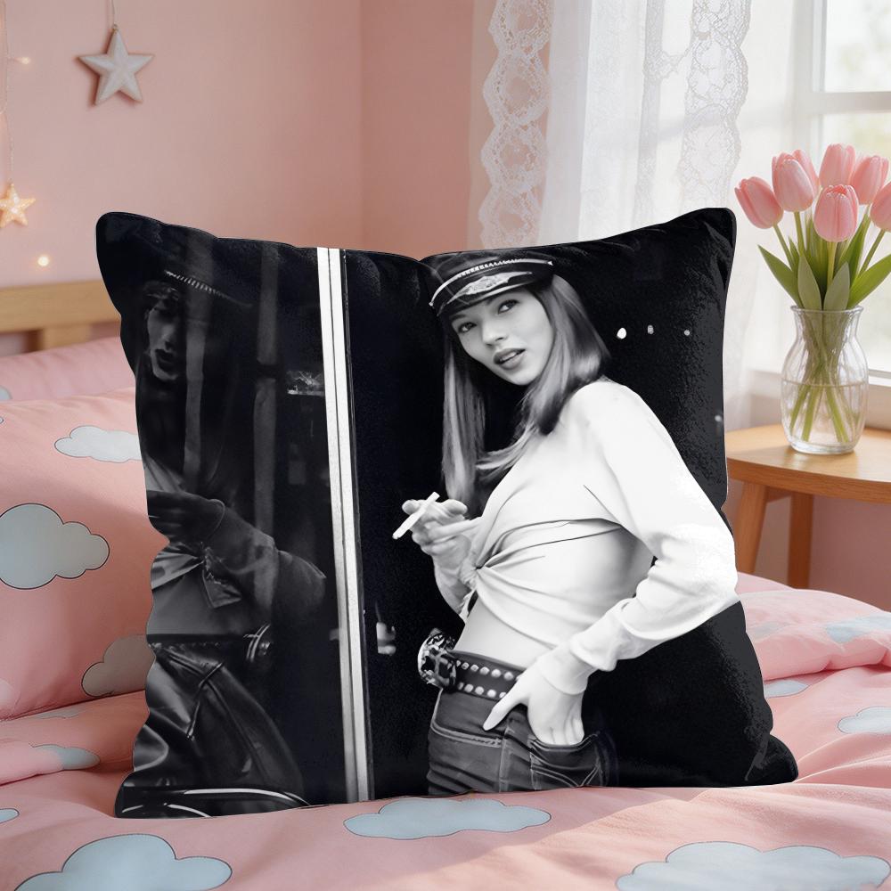 Model KKate MMoss Cushion Cover Square Short Plush Pillow Case Living Room Sofa Home Decor Funda X