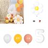 Daisy Balloons Set Aluminum Film Reusable Party Decoration Balloons for Baby Shower Wedding Birthday