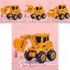 Childrens Inertia Pressing Construction Truck Toy Set For Boys And Girls Ages 3 To 6