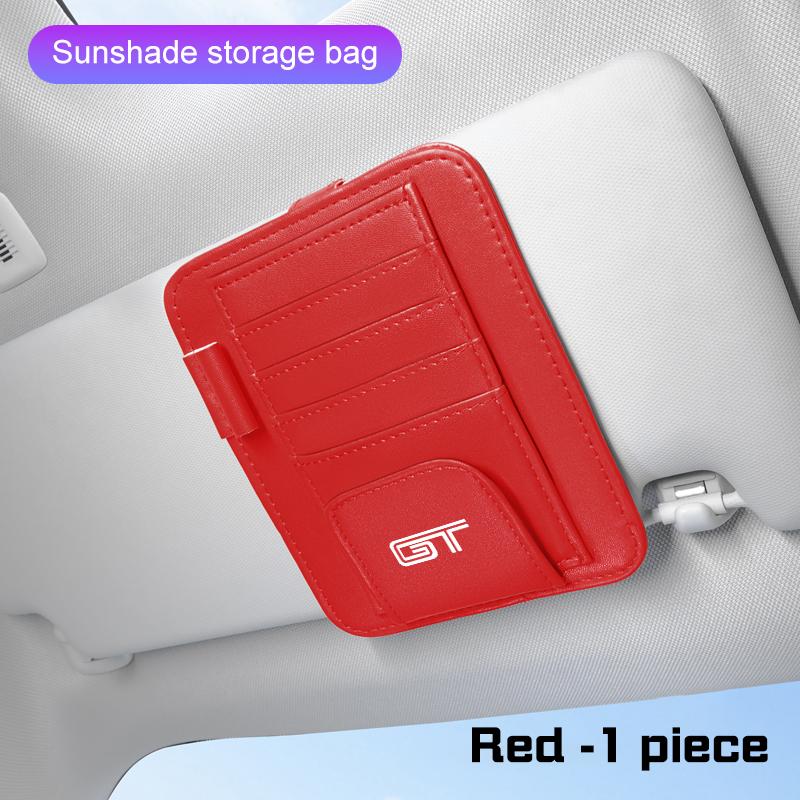 AABFP1 For KIA Rio3 K5 K2 K3K4 k9 Sportage Ceed Sorento Picanto Stinger Car Interior Visor Multi-Pocket Sunglasses Holder Glasses Clip