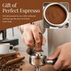 Spring Loaded Espresso Tamper Set Stainless Steel Base Barista Tamper Press  Coffee Brewing Station