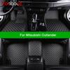 Custom Car Floor Mats For Mitsubishi Outlander 2000- Auto Carpets Foot Coche Accessorie