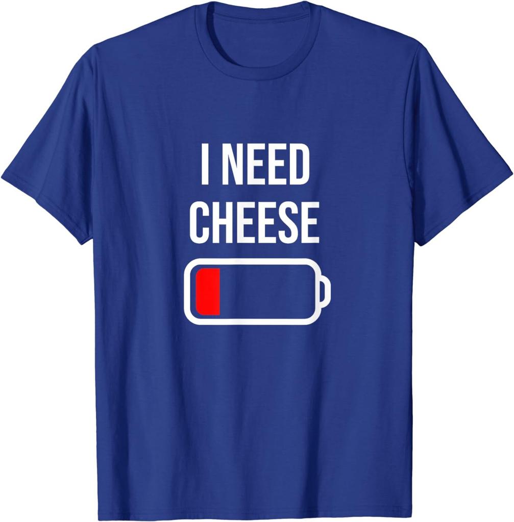 I Need Cheese Eat Cooking Funny Food Cheese Lover T-Shirt