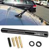 1 Set Universal Car Roof Antenna 12cm Carbon Fiber Radio Aerial Antenna for Focus 2 3 206 207 307 308 408 508 Ope