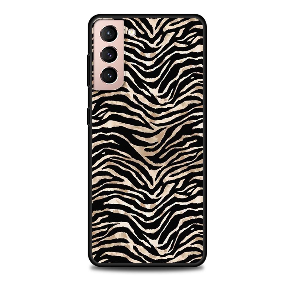 Чехол с принтом зебры для Samsung Galaxy S22 Ultra, чехол для телефона S21 S20 FE S10 S9 S8 Plus S10e S7 Edge, черный мягкий силиконовый чехол