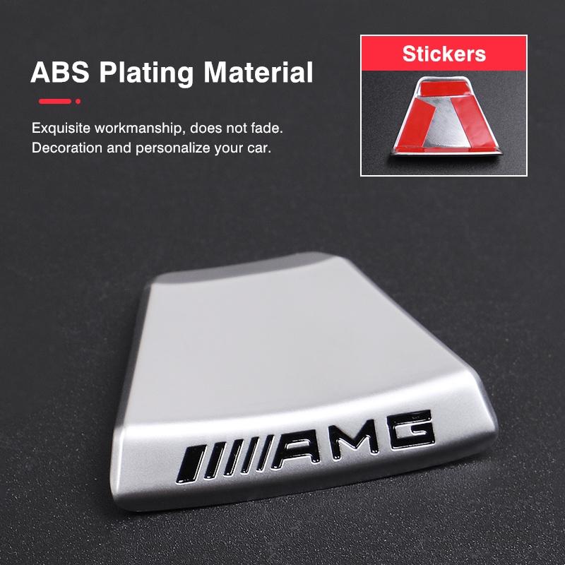 2025 Горячий Логотип Автомобиля Декоративная Накладка на Руль Металлические Наклейки Для Mercedes Benz AMG W204 W205 W203 W211 W212 W213 W201 W210 W