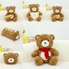 Bear Bread Plush Toy Animal Stuffed Doll Bedroom Decoration Kids Cute Gifts