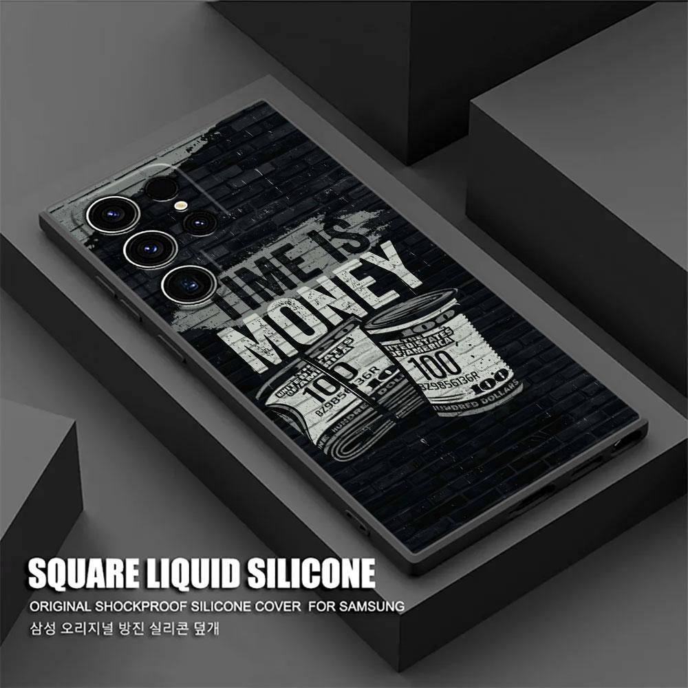 Кэш Доллары Картинки Печать Чехол S26Ultra для Samsung Galaxy S26 S25 S24 S23 S20 S21 FE S22 Ultra Plus Чехлы Мягкая Крышка для Телефона