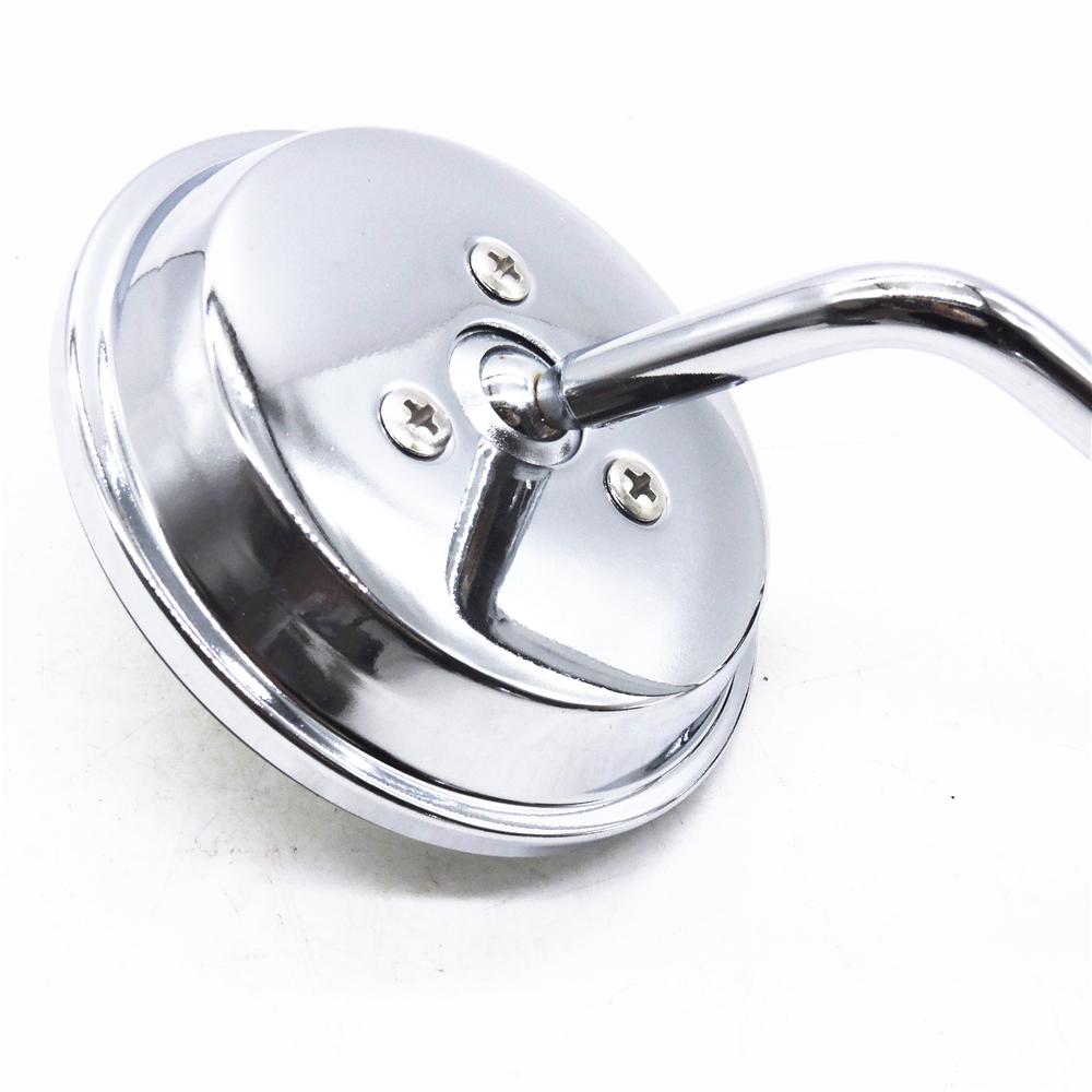 1 пара 22-25 мм зеркала заднего вида на руль мотоцикла, круглые выпуклые клипсы в стиле ретро для Harley Honda Chopper Cruiser Cafe