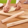 Cookie Pop Solid Pastry for Fondant Pie Flour Natural Wooden Rolling Pins 28cm Dough
