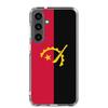 Телефонный чехол - Samsung - Galaxy S24 Ultra - Drapeau Angola - Souple - Multicolore