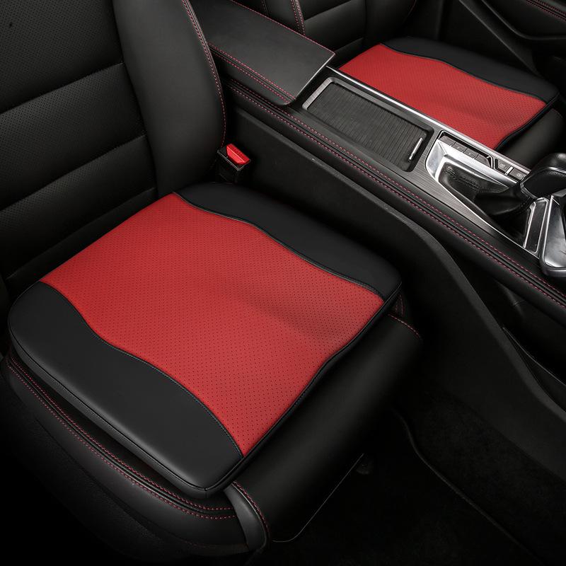 Cross-Border Memory Foam Car Seat Cushion - Matte, No Decoration, Bread Edge Design