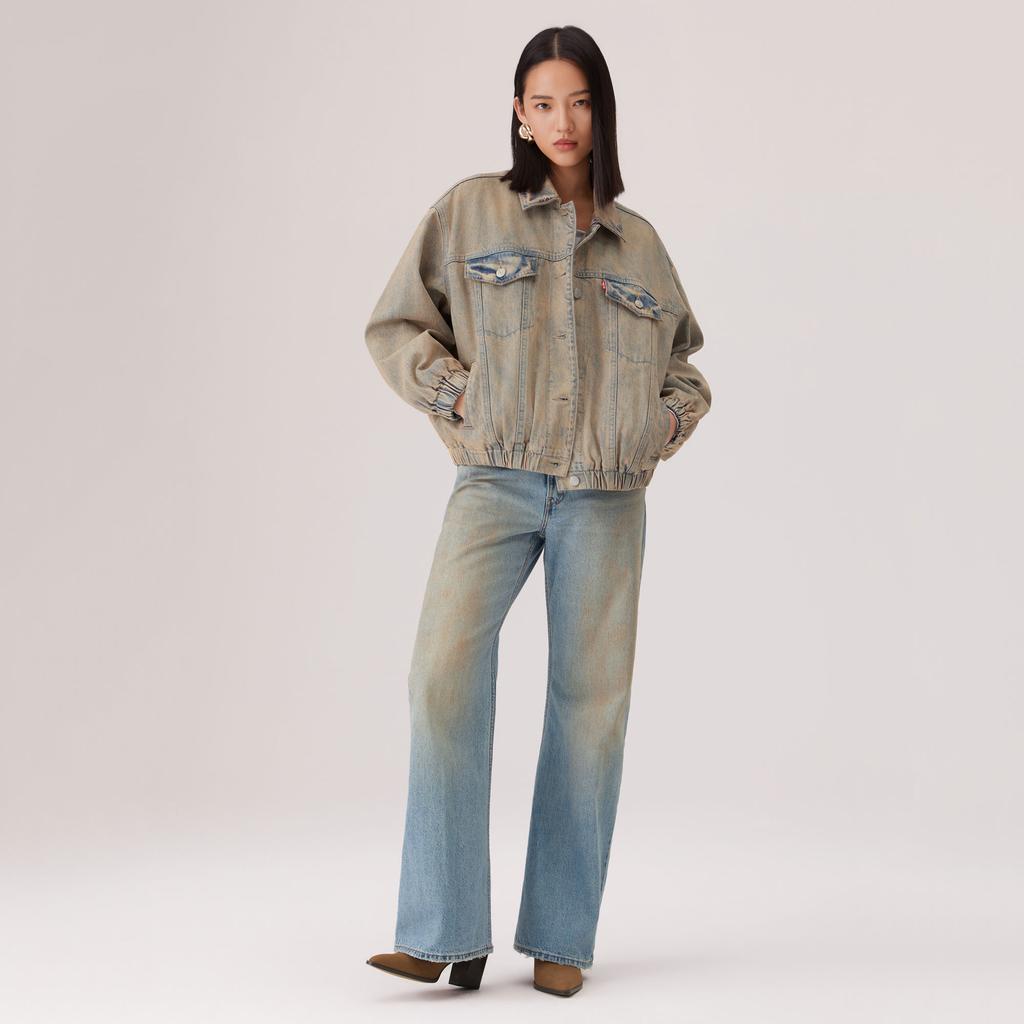 Джинсовая куртка Levis женская весна-лето винтажная однотонная свободная уличный стиль женские куртки 006Q8-0000