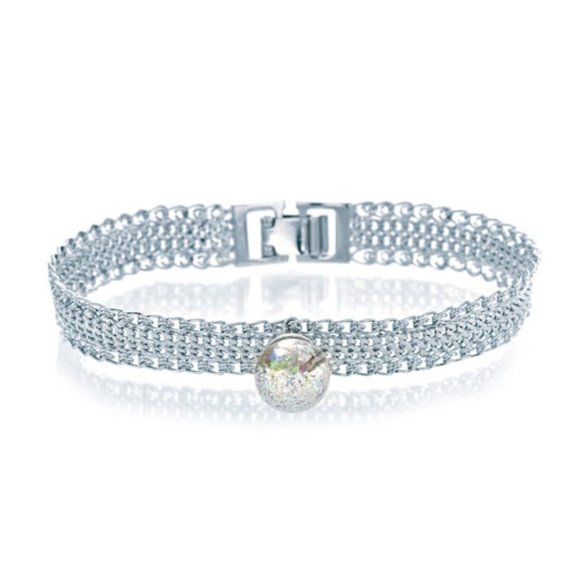 luvinball Lace Chain Snowball Bracelet