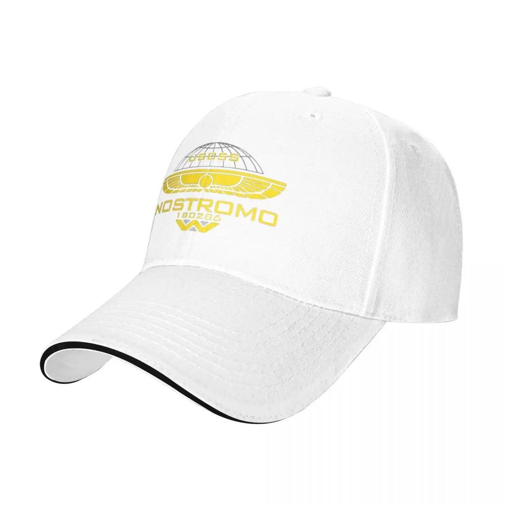 Yellow Nostromo Alien Sport Baseball Caps Men Unisex Male Beach Sunscreen Hats Snapback Cap