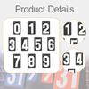 Score Keeper Flip Number Cards Numbers 0-9, Соревнование, Портативный, Настольный дисплей для футбола