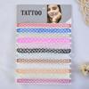 12Pcs  Sell Vintage Hippy Stretch Tattoo Choker Necklace Elastic Chocker Necklace Fishing Line Tattoo Necklace Elastic
