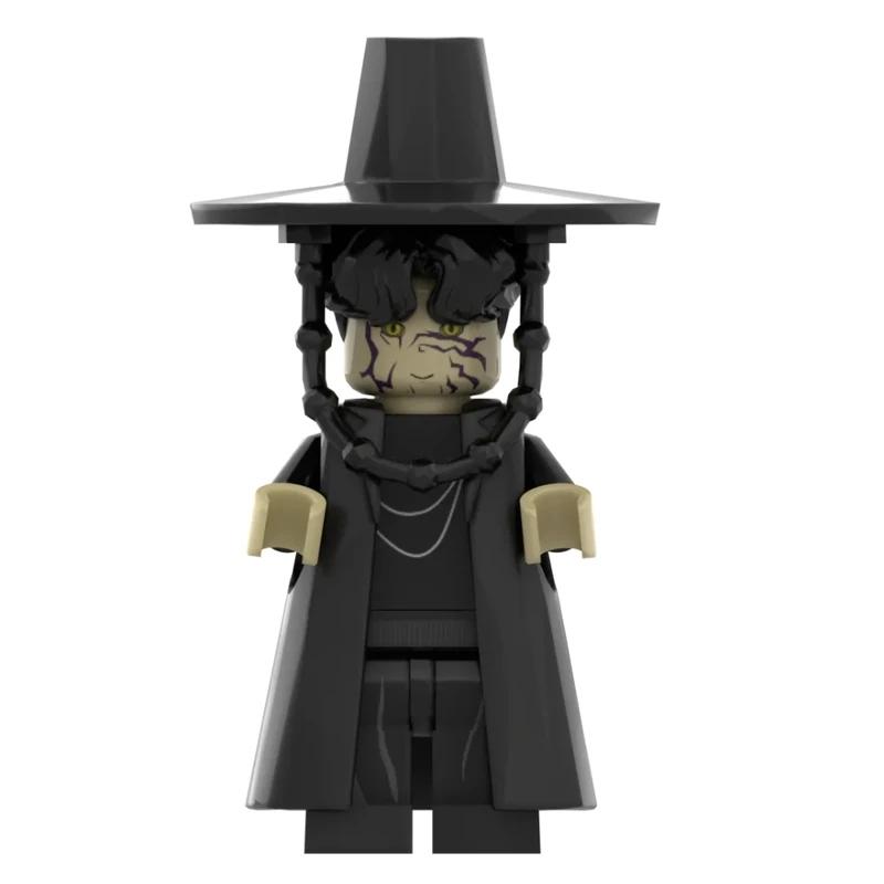 KPOP Охотники на демонов Мультяшная кукла Конструктор Каваи Мини Экшн-фигурка Голова для сборки Игрушки Детские развивающие игрушки Подарок